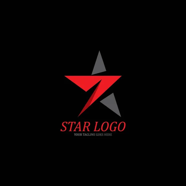 Star Logo Template Vector Pictogram Illustratie — Stockvector