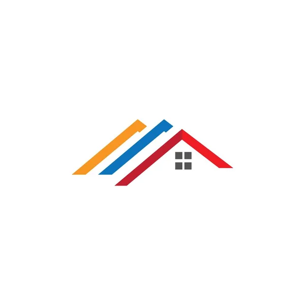 Property Business Logo Template Vector Icon — Stock Vector