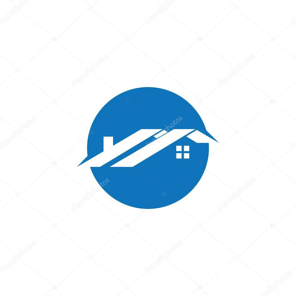 property logo design vector icon
