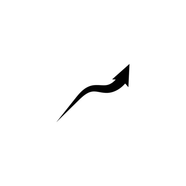 Arrows Vector Illustration Icon Logo Template Design — Stock Vector