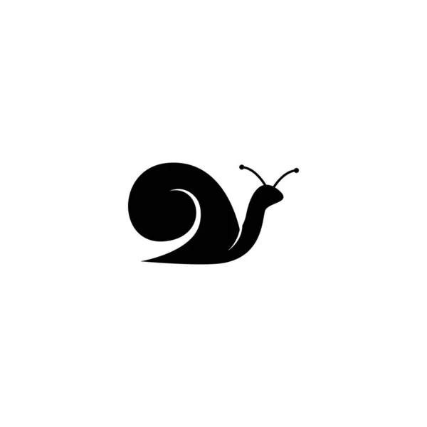 Caracol Logotipo Plantilla Vector Icono Ilustración Diseño — Vector de stock