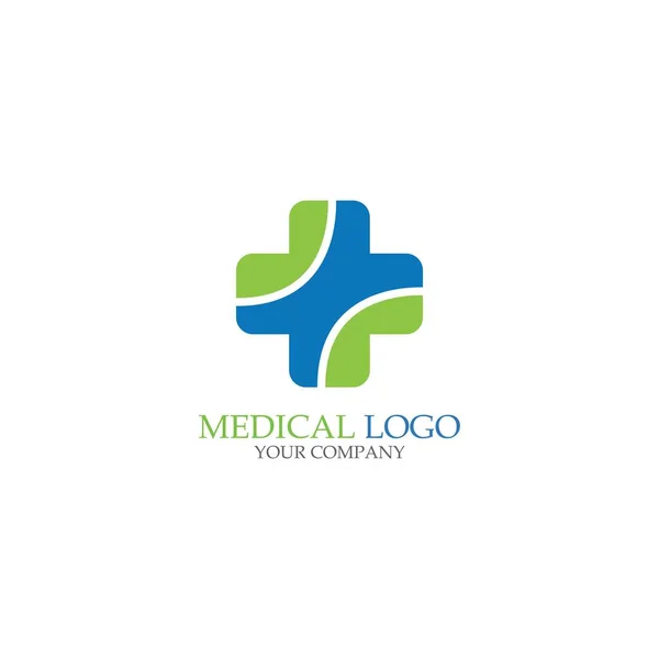 Health Medical Logo Template Vector Illustration Icon — Stock Vector