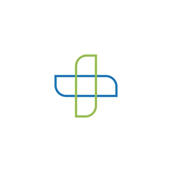Saúde Médico Logotipo Modelo Vetor Ilustração Ícone —  Vetores de Stock