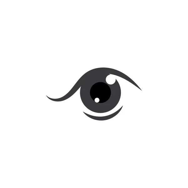Markenidentität Corporate Eye Care Vektor Logo Design Ikone — Stockvektor