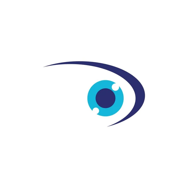 Identidade Marca Corporate Eye Care Vetor Logotipo Ícone Design — Vetor de Stock