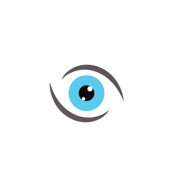 Identidad Marca Corporate Eye Care Vector Icono Diseño Del Logotipo — Archivo Imágenes Vectoriales