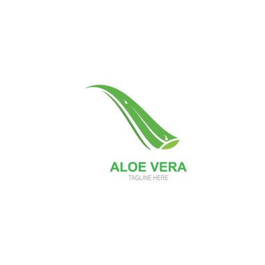 Aloevera logo vector template illustration