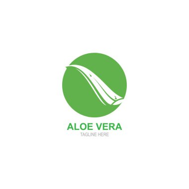 Aloevera logo vector template illustration