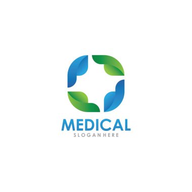 Medical cross creative logo template vector illustration icon