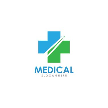 Medical cross creative logo template vector illustration icon