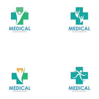 Medical cross creative logo template vector illustration icon
