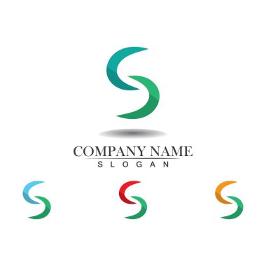 S letter logo Template icon 