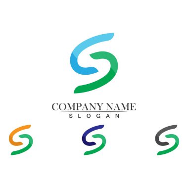S letter logo Template icon 