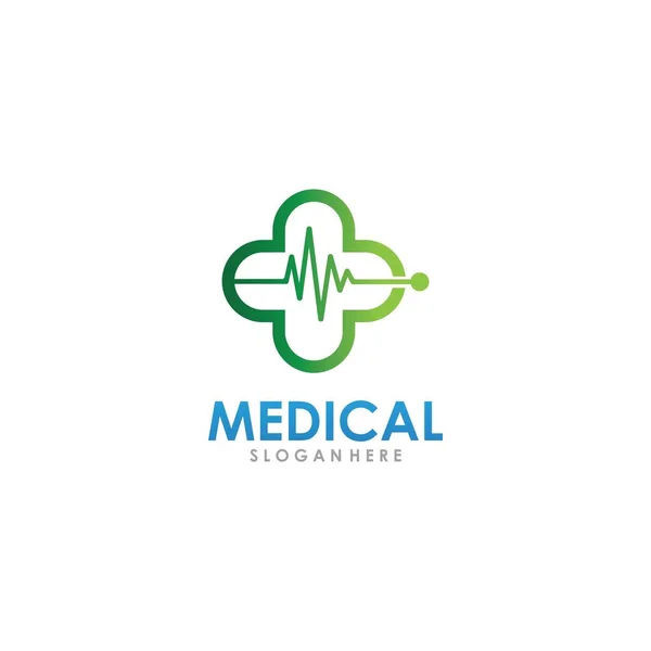 Medical Cross Creative Logo Template Vector Illustration Icon — Stock Vector