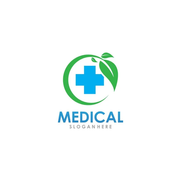 Médico Cruz Criativo Logotipo Modelo Vetor Ilustração Ícone —  Vetores de Stock