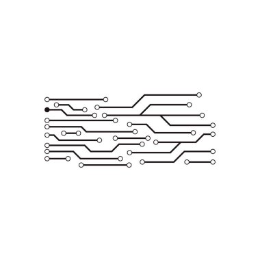 Devre vektör çizim şablonu