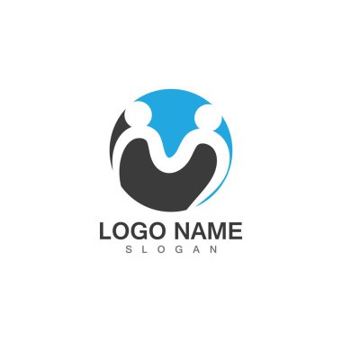 M harfi vektör simgeleri böyle logolar