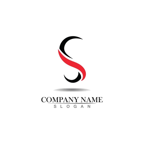 Business Corporate Písmeno Logo Design Vektor — Stockový vektor