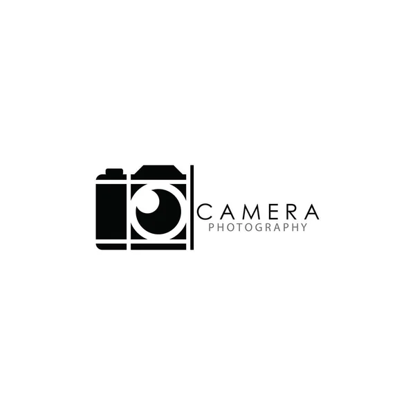 Leg Camera Fotografie Pictogram Logo Ontwerp Vector Sjabloon — Stockvector