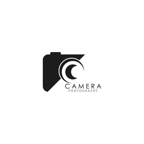 Capture Camera Photography Icon Logo Design Vector Template — Image vectorielle