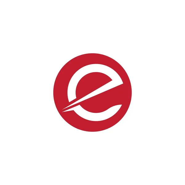 Вектор Логотипу Символів Електронної Літери — стоковий вектор