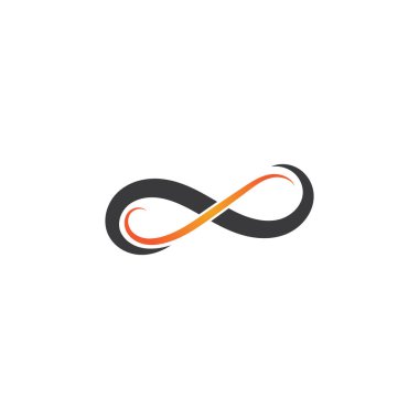 Sonsuzluk Tasarımı Sonsuzluk logo Vektörü Logo şablonu