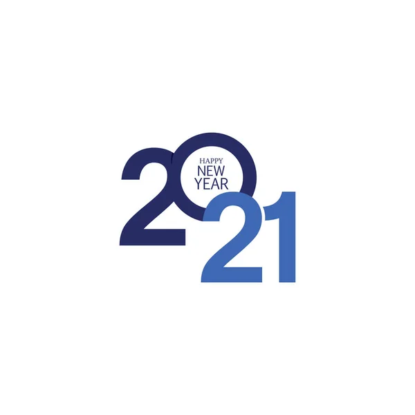 Новым 2021 Годом Дизайн Календаря Поздравительных Открыток Печати — стоковый вектор