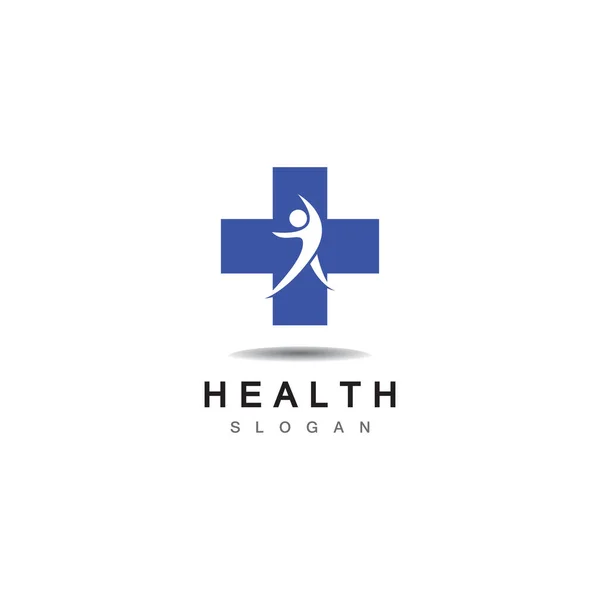 Medische Kruis Gezondheid Apotheek Logo Vector Model — Stockvector