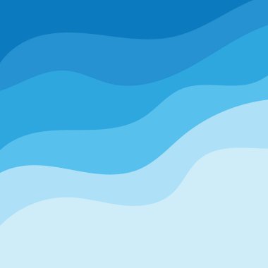 Soyut Su Dalgası Vektör Çizim Arkaplanı