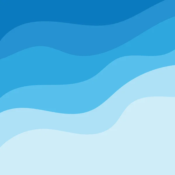 Soyut Su Dalgası Vektör Çizim Arkaplanı