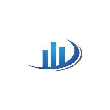 Finans Logosu şablon vektör tasarımı