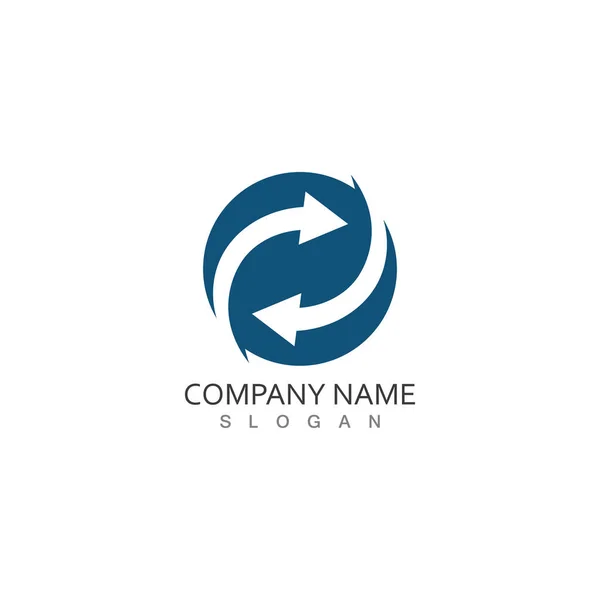 Prestatiedoel Pijlen Vector Illustratie Pictogram Logo Template Ontwerp — Stockvector