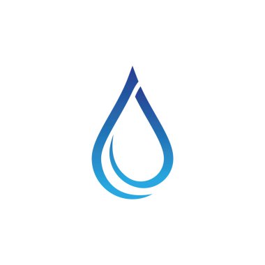 su damlası Logo Şablonu vektör çizimi tasarımı
