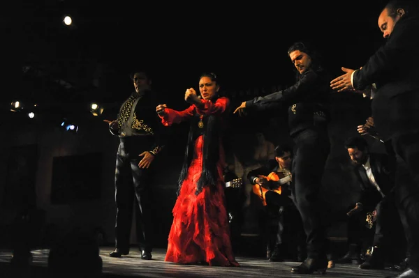 Danza flamenco ipnotizzante — Foto Stock