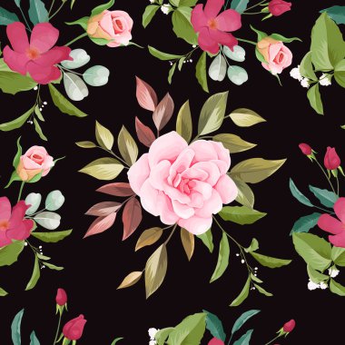 Kusursuz desen Güzel çiçek ve tasarım bırakır