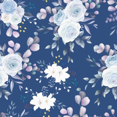 Kusursuz desen Güzel çiçek ve tasarım bırakır