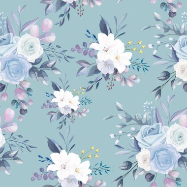 Kusursuz desen Güzel çiçek ve tasarım bırakır