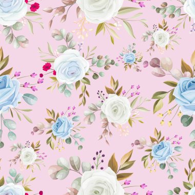 Kusursuz desenli güzel çiçekli