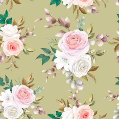 Güzel çiçeksiz desen