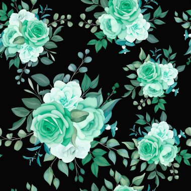 Zarif çiçek desenli, yumuşak çiçekli.