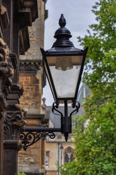 Close Building Facade Lantern Trinity College Front Quad Oxford United — Foto Stock