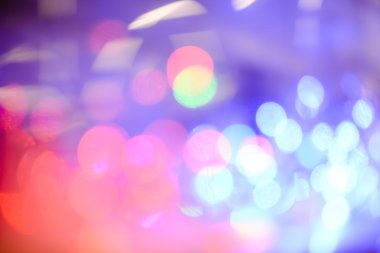 Güzel arka plan bulanık kırmızı, sarı, yeşil ve beyaz bokeh ile