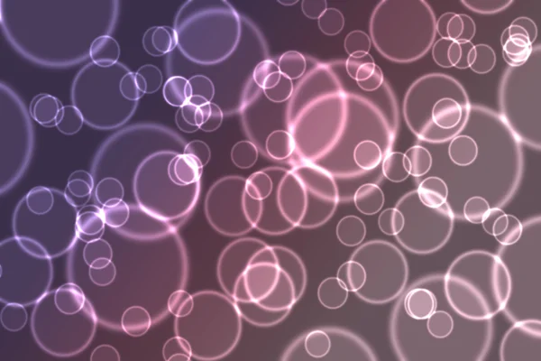 Lila und rosa digitaler festlicher Hintergrund mit vielen Blasen — Stockfoto