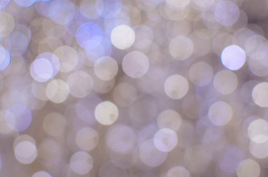 Bokeh resimde arka plan kopya alanı hafif lekeler yuvarlak büyük parlayan ile