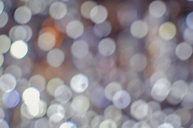 Işık arka plan beyaz bokeh ışıkları ile bulanık. Şenlikli tatil tema ile boşaltmak