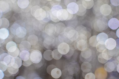 Bokeh resimde arka plan kopya alanı hafif lekeler yuvarlak büyük parlayan ile
