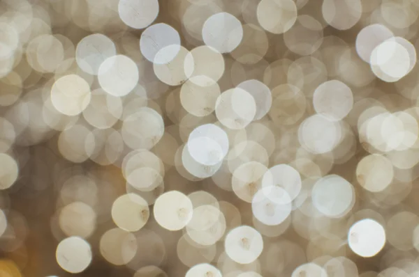 Bokeh illustration with big glowing round light spots on background copy space — Stock Photo, Image