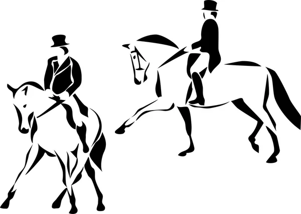 Dressage — Image vectorielle