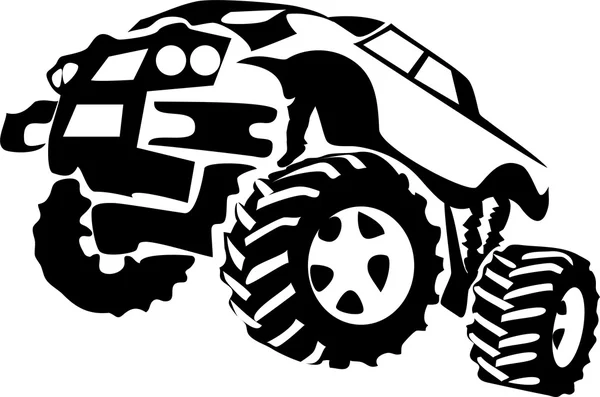 Monstertruck — Stockvector