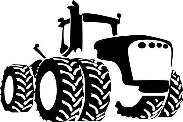 Tracteur — Image vectorielle